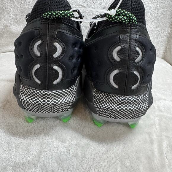 Under Armour Baseball Cleats Mens 13 Black Harper 8 ST Metal Hybrid 3026588-001 - Picture 7 of 9